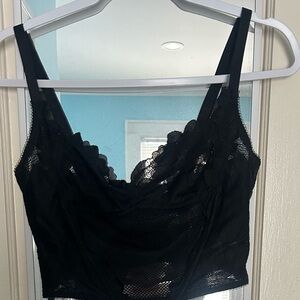Savage X Fenty Black Lace Bra